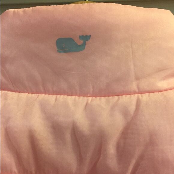Vineyard Vines Lightweight quilted Pink Vest Girls Childs  Sz M - Picture 6 of 7